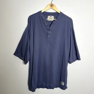 Photo of Levi's Vintage Blue Short Sleeve Henley Shirt