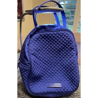 Photo of Vera Bradley Solid Royal Blue Mini Purse