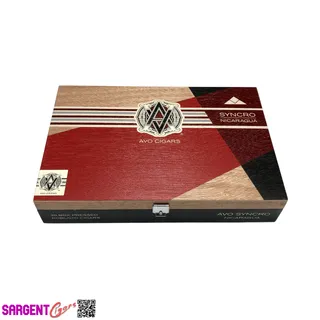 Photo of Avo Syncro Nicaragua Robusto Empty Wooden Cigar Box 8.5x5.75x1.5