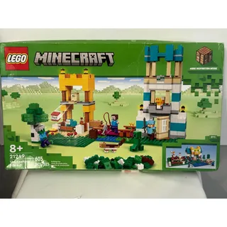 Photo of LEGO Minecraft 21249 The Crafting Box 4.0 605 Pieces New Sealed Box