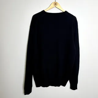 Photo of Structure Black V Neck Knit Sweater