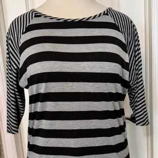 Photo of Faded glory plus size 1x Women's Striped Top