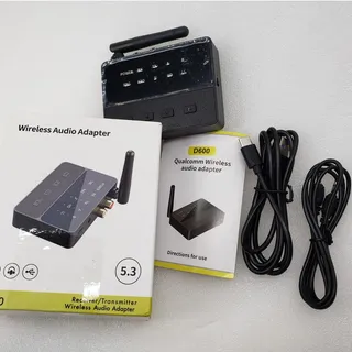 Photo of Qualcomm D600 Wireless Audio Adapter Bluetooth 5.3 Transmitter Receiver DAC