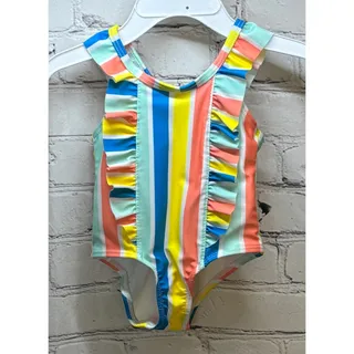 Photo of 2 Wonder Nation Baby Girl Swimsuits (Size 12M) 