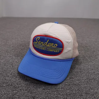 Photo of Sendero Provisions Co Hat Cap Snap Back Mens One Size Blue Mesh Trucker Patch