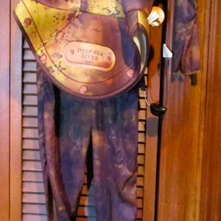 Photo of Hyde & Eek Boy's Deep Sea Diver Costume Light-up Halloween Cosplay Outfit Size S