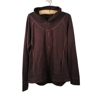 Photo of Kuhl Womens Lea Cowl Neck Pullover Sweatshirt Size XL Burgundy Outdoor Cozy Fall