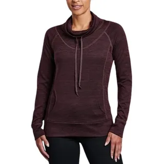 Photo of Kuhl Womens Lea Cowl Neck Pullover Sweatshirt Size XL Burgundy Outdoor Cozy Fall