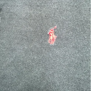 Photo of Polo Ralph Lauren Mens Size XXL Black Red Pony Long Sleeve Polo Shirt