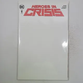 Photo of Heroes in Crisis #1 Variant Blank Cover