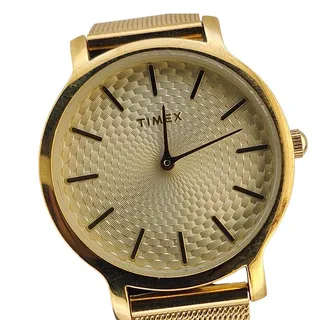Photo of Timex Gold Tone Mesh Watch TW2R36100
