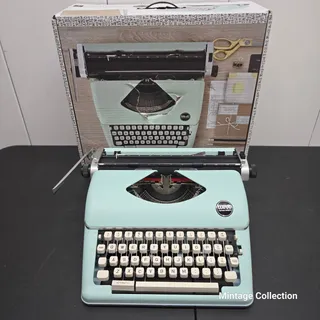 Photo of New Typecast We Are memory Keeper Mint Retro Typewriter