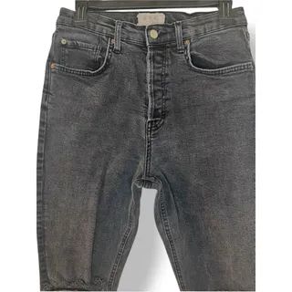 Photo of Free People We The Free Black Distressed Skinny Jeans High Rise 30
