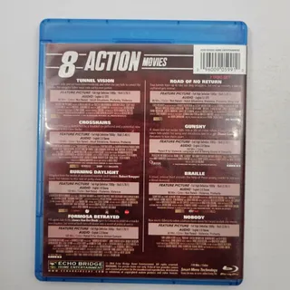 Photo of 8 Action Movies (Blu-ray Disc, 2014, 2-Disc Set) (Very Good)
