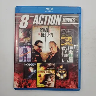 Photo of 8 Action Movies (Blu-ray Disc, 2014, 2-Disc Set) (Very Good)