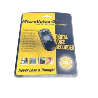 Photo of Micro Voice 4 Digital Voice Recorder #B15 - New in Package