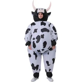 Photo of Adult Inflatable Cow Halloween Costume One Size Unisex