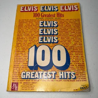 Photo of Elvis Elvis Elvis 100 Greatest Hits Words-Chords-Music Book