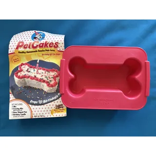 Photo of PetCakes Dog Birthday Cake Bone Shaped Pan ONLY NEW