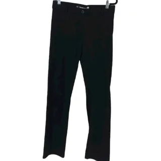 Photo of Betabrand High Rise Yoga Dress Pants Black Straight Leg Size Medium Petite