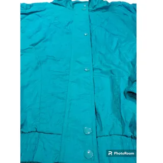 Photo of Lavon Petites | Vintage Teal Leisure Jacket | Petite Large