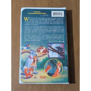 Photo of Disney Original -The Fox and the Hound (VHS, 1994) Vintage Clamshell Walt Movie