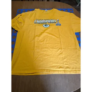 Photo of Green Bay Packers Super Bowl XLV Champions 2XL Long Sleeve T-Shirt Tee Delta