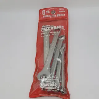 Photo of Metric Master Mechanic 6 PC Combination Wrench 8-9-10-12-13-14