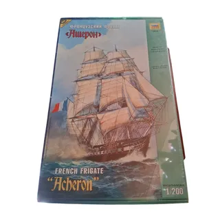 Photo of Sealed NOS Zvezda French Frigate Archeron Model Ship 1:200 (3171)