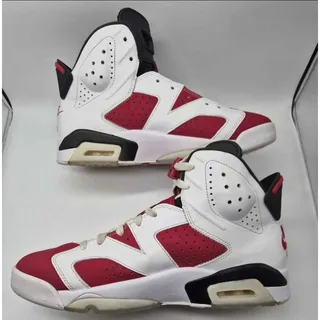 Photo of Nike Air Jordan 6 "Carmine" (2021) - Size 9.5 Men's (No Box)