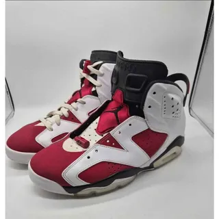 Photo of Nike Air Jordan 6 "Carmine" (2021) - Size 9.5 Men's (No Box)