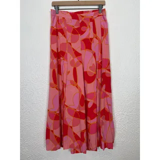 Photo of Petal & Pup Felicity High Waisted Wide Leg Abstract Print Pant Size Large