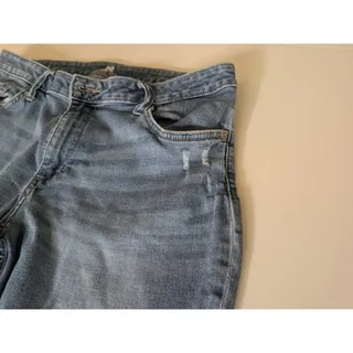 Photo of Lee Riders Jeans Women Size 14M Midrise Boyfriend with cuff
