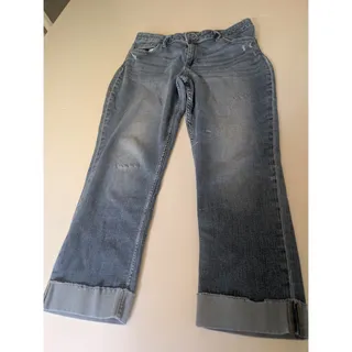 Photo of Lee Riders Jeans Women Size 14M Midrise Boyfriend with cuff