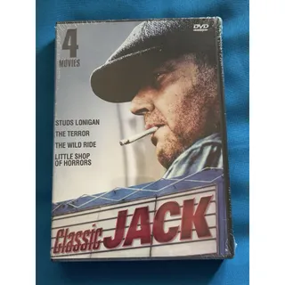 Photo of Classic Jack 4 Movies DVD: Studs Lonigan, The Terror, Wild Ride, Little Shop