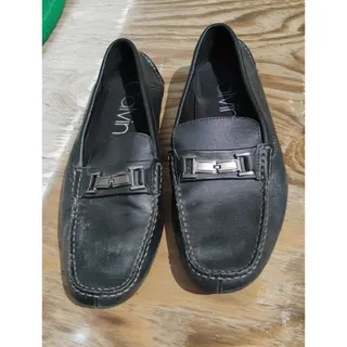 Photo of Calvin Klein Men’s Black Magnus Driver- Shoe Size US 12