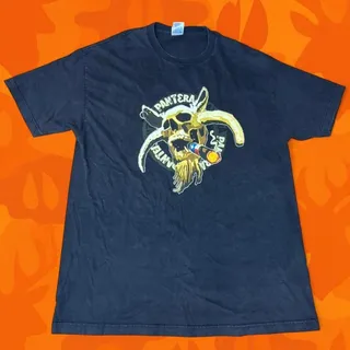 Photo of Vtg 2004 Pantera Texas Skull CFH Heavy Metal Shirt XL