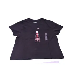 Photo of NEW Dr Pepper T-Shirt Men’s XL Black Bottle Graphic Tee 100% Cotton
