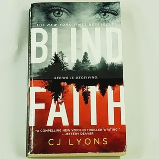 Photo of Blind Faith by CJ Lyons Paperback Mystery Thriller Suspense Book 2012