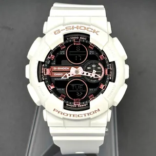 Photo of Casio G-Shock GMA-S140M-7A White Rose Gold Analog Digital Women's Watch NIB