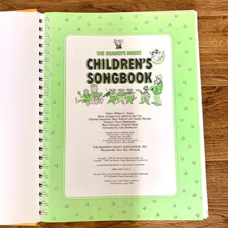 Photo of The Reader's Digest Children's Songbook - Hardcover Spiral Bound