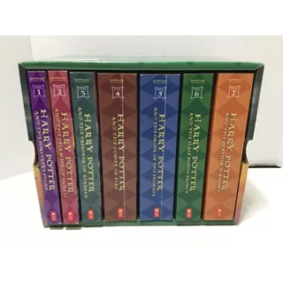 Photo of Harry Potter The Complete Series Boxed Set Paperback Books 1-7 JK Rowling Box