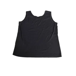 Photo of Jordana Black Rhinestone Sleeveless Tank Top Made in USA
