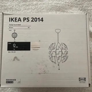 Photo of ILEA PS 2014 White Ceiling Pendant Lamp NIB