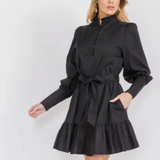 Photo of Sugarlips Black Longsleeve Dress NWOT