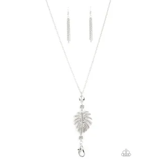 Photo of Palm Promenade Silver Lanyard Necklace (43)