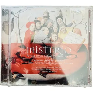 Photo of Misterio Ritual Music For An Uncertain Age SEALED CD Accademia Barocca Dorica