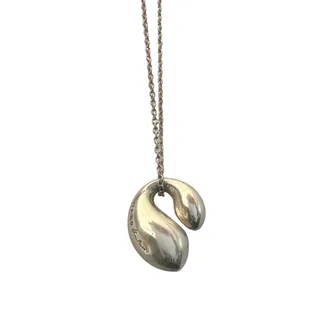 Photo of Tiffany & Co Elsa Peretti Double Teardrop Necklace