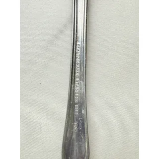 Photo of Pfaltzgraff Tea Rose Dinner Forks Stainless Steel Floral Flatware Set of 4