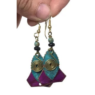Photo of Women's Beautiful Unique Dangle Earrings (No backs)